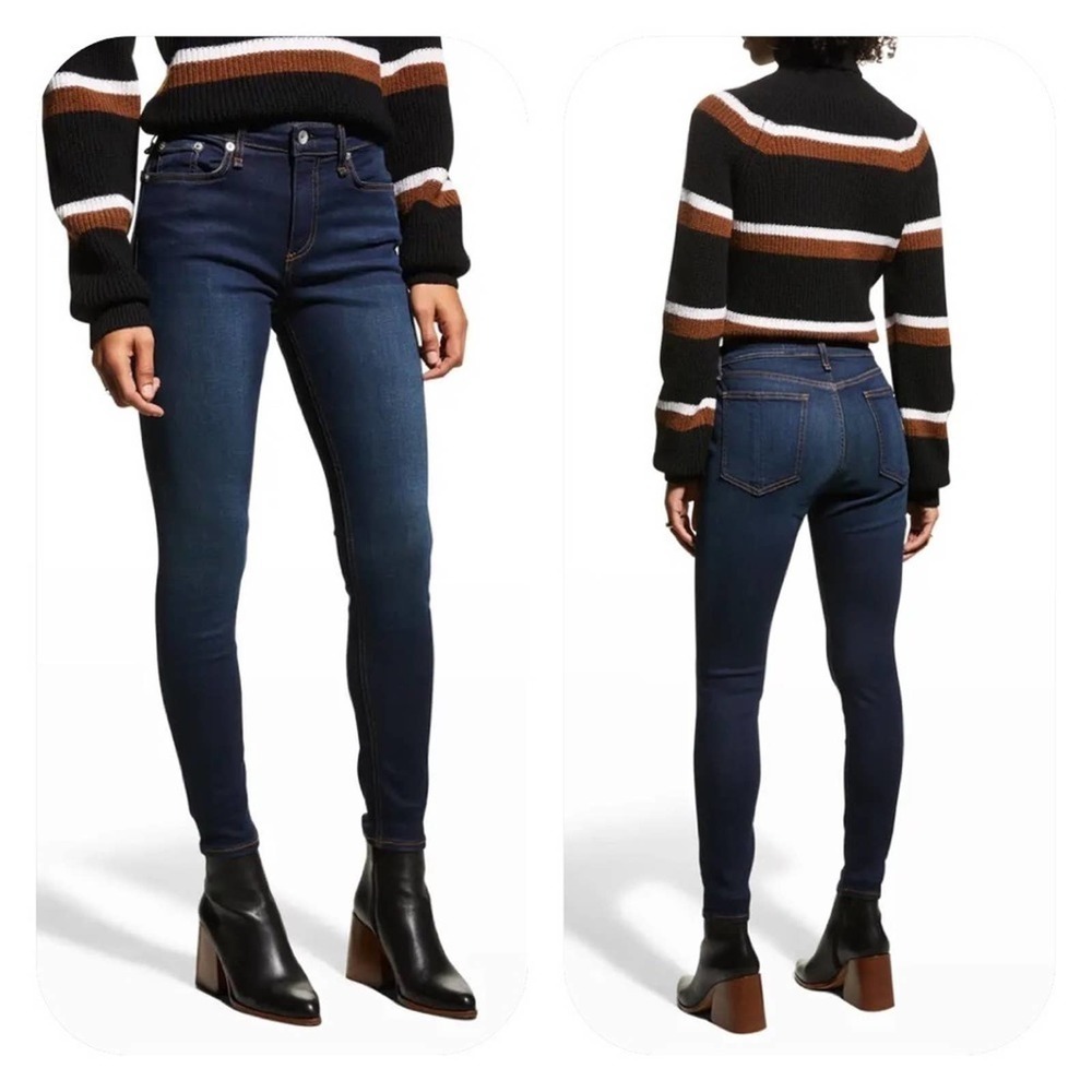 Rag & Bone Cate Mid-Rise Ankle Skinny Jeans